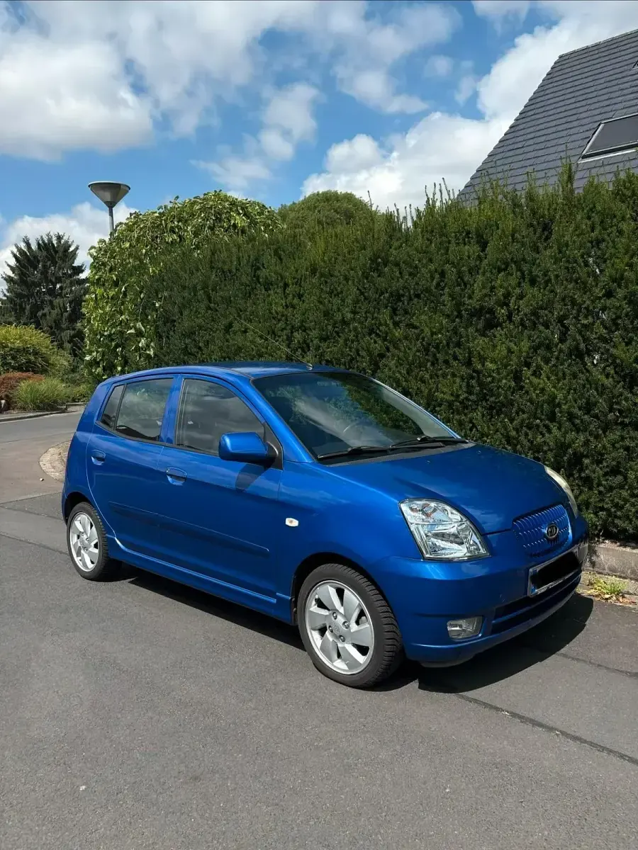 Gebraucht Kia Picanto EX 65 PS (47 kW) 2006 Blau Kleinwagen
