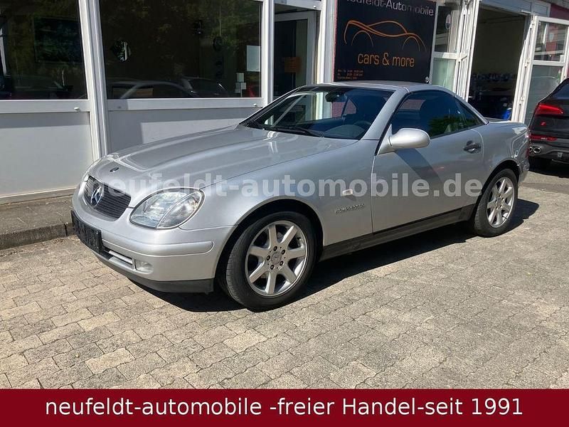 Silber Gebraucht 1999 Mercedes SLK230 Cabrio | 5.990 € (Guter Preis) - Bild 1/4