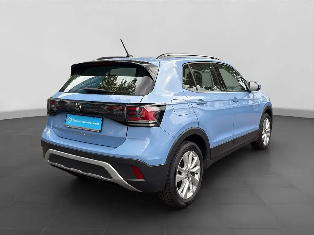 Gebraucht VW T-Cross IQ Drive 95 PS (69 kW) 2025 Blau SUV