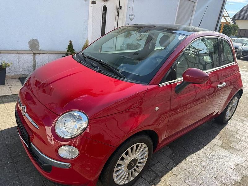 Gebraucht Fiat 500 Lounge 75 PS (55 kW) 2008 Rot Kleinwagen