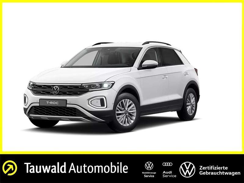 Pure white Gebraucht 2025 VW T-Roc Life SUV | 22.780 € (Guter Preis) - Bild 1/3