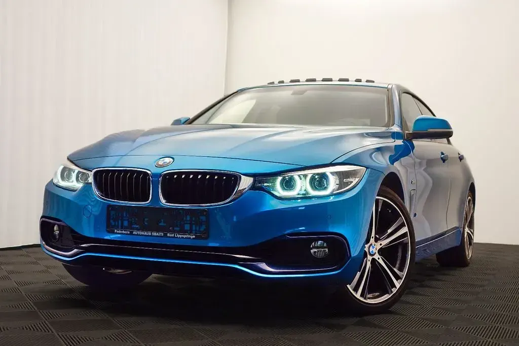 Gebraucht BMW 430 Gran Coupé Sport Line 252 PS (185 kW) 2017 Blau Coupé