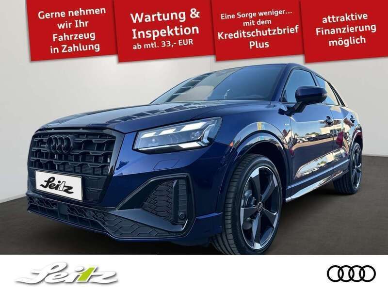 Blau Neu 2025 Audi Q2 S-Line SUV | 47.049 € (Etwas zu teuer) - Bild 1/2