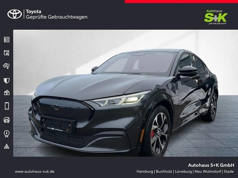 Gebraucht Ford Mustang Mach-E Standard Range 275 kW (375 PS) 2022 Dark matter/starlight gray, (grau) SUV