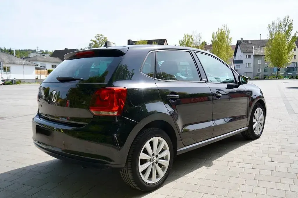 Gebraucht VW Polo Style 69 PS (50 kW) 2012 Schwarz Kleinwagen