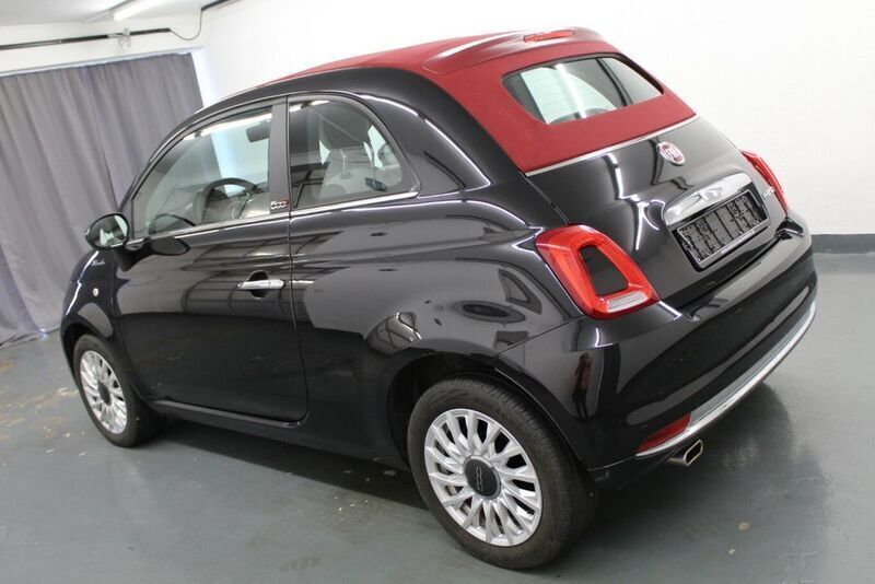 Vesuvio schwarz met. Gebraucht 2021 Fiat 500C Dolcevita Cabrio | 14.599 € (Etwas zu teuer) - Bild 1/4
