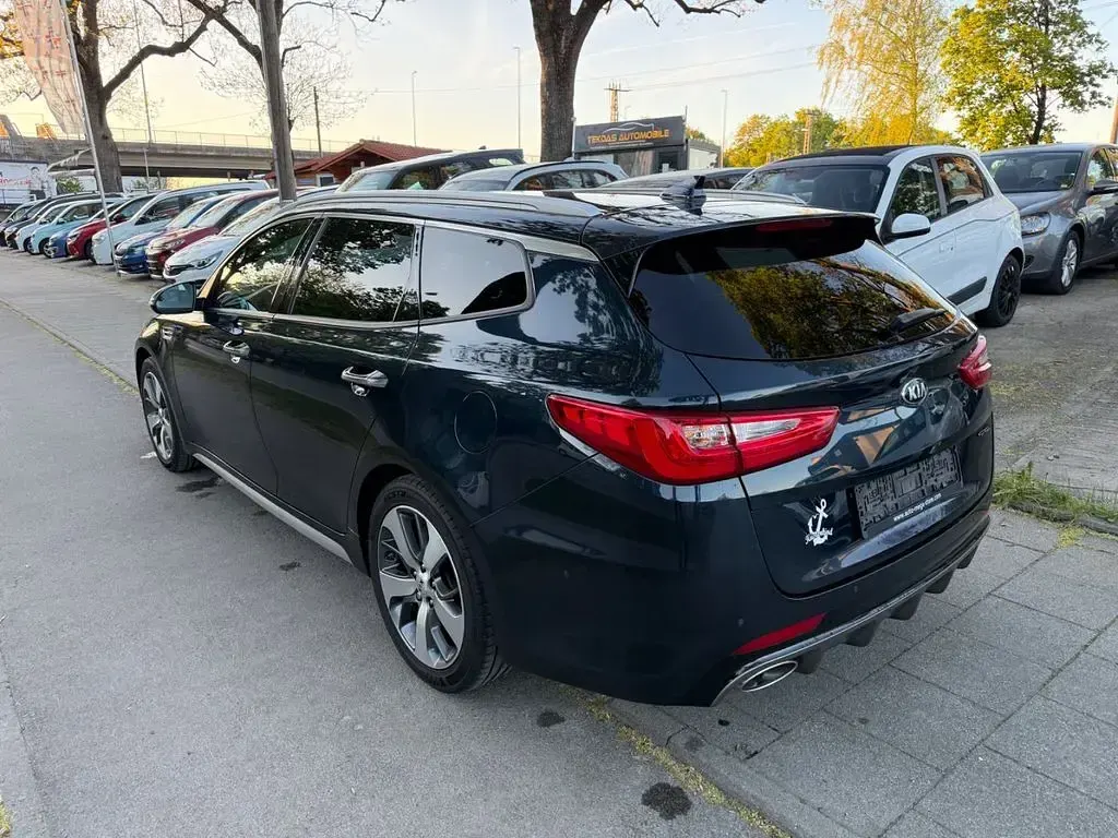 Gebraucht Kia Optima GT-Line 141 PS (103 kW) 2017 Blau Kombi