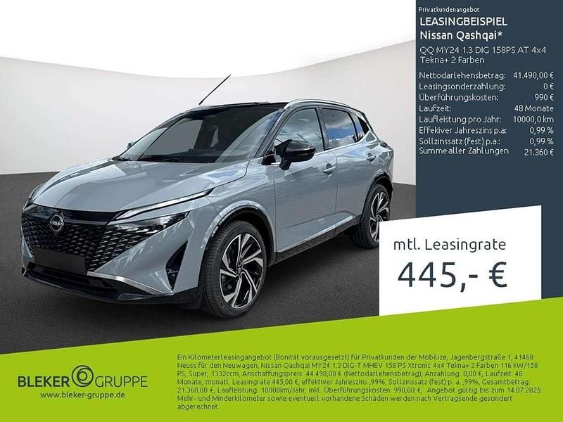 Ceramic grey/black b Neu 2025 Nissan Qashqai Tekna+ SUV | 41.490 € - Bild 1/3