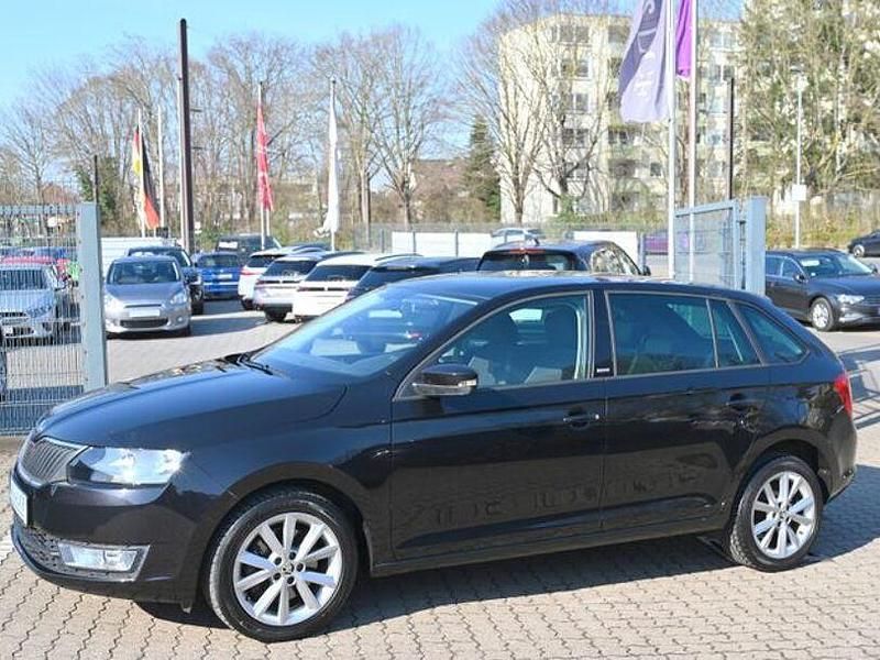 Gebraucht Skoda Rapid Joy 110 PS (80 kW) 2016 Schwarz Kleinwagen