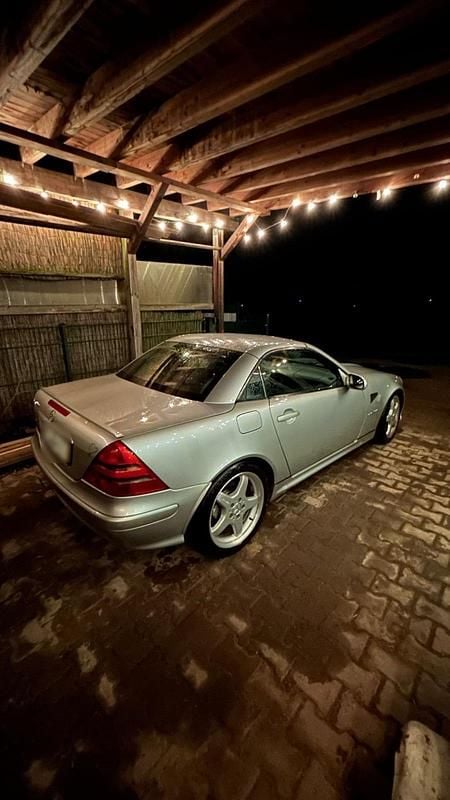 Gebraucht Mercedes SLK230 197 PS (144 kW) 2001 Silber Cabrio