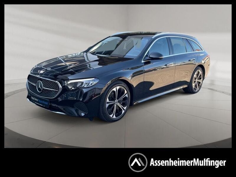 Schwarz Gebraucht 2024 Mercedes E300 Avantgarde Limousine | 49.933 € (Superpreis) - Bild 1/2