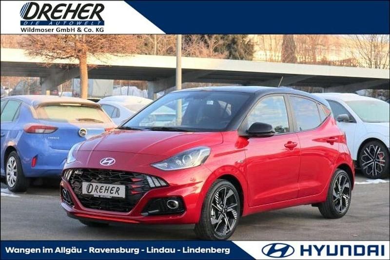 Dragon red / dach schwarz Neu 2025 Hyundai i10 N Line Kleinwagen | 19.990 € (Fairer Preis) - Bild 1/4
