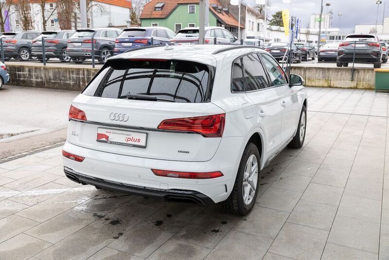 Gebraucht Audi Q5 S-Line 204 PS (150 kW) 2021 Gletscherweiß metallic SUV