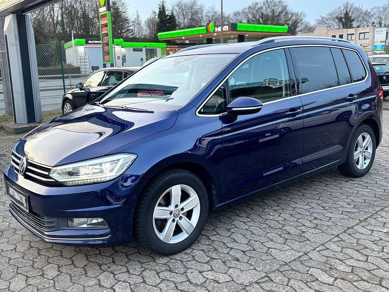 Gebraucht VW Touran Highline 190 PS (139 kW) 2016 Blau Van / Kleinbus