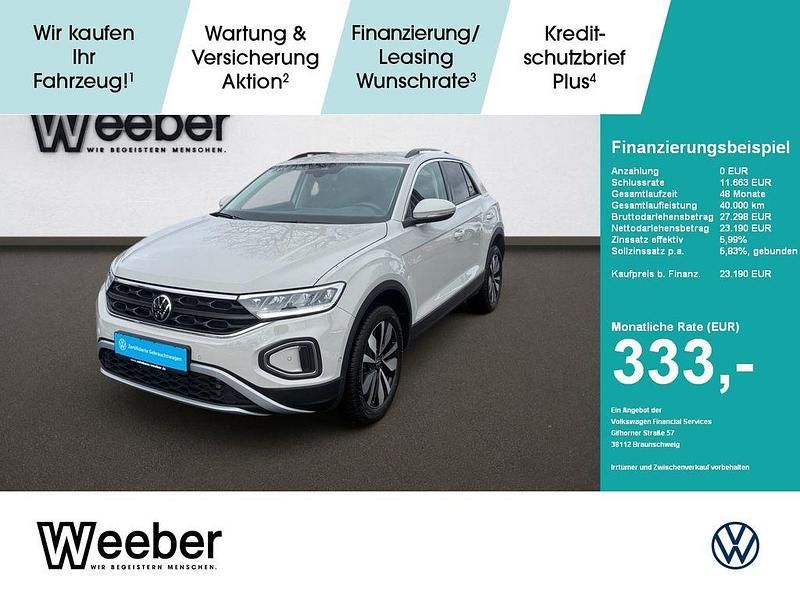 Gebraucht VW T-Roc Move 150 PS (110 kW) 2023 Grau SUV