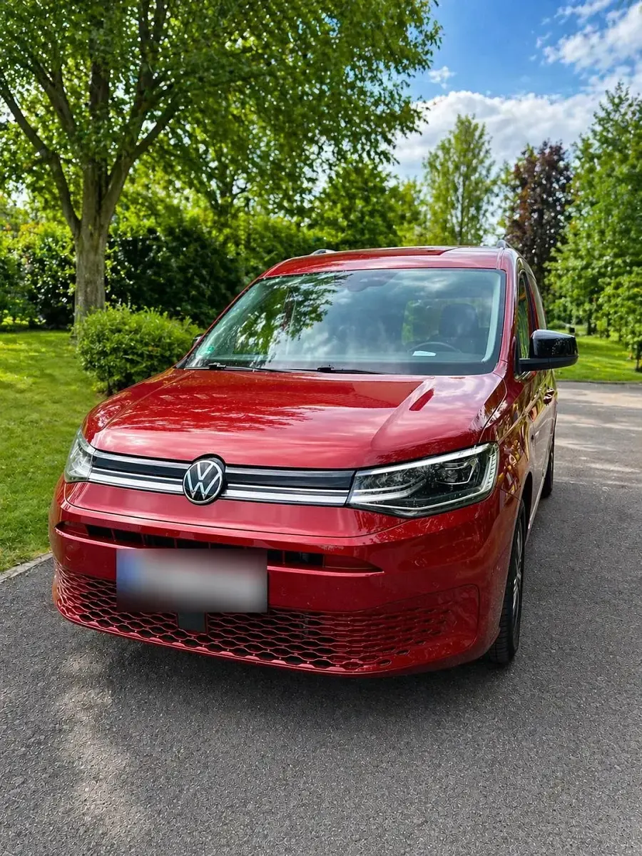 Gebraucht VW Caddy Maxi Style 122 PS (89 kW) 2022 Rot Van / Kleinbus