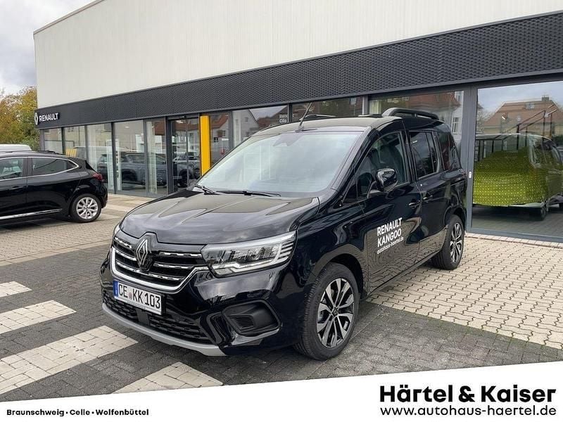 Neu Renault Kangoo Techno 131 PS (96 kW) 2025 Blackpearlschwarzmetallic (schwarz) Van / Kleinbus