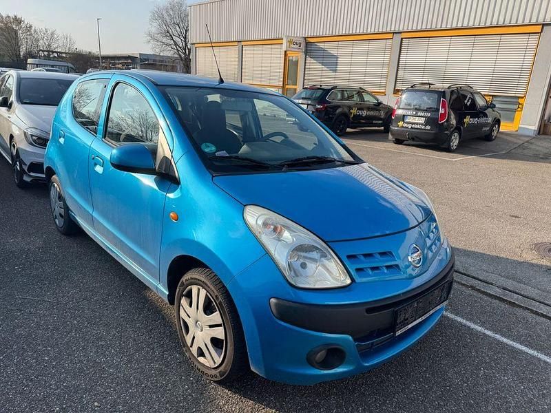 Gebraucht Nissan Pixo Acenta 68 PS (50 kW) 2010 Blau Kleinwagen