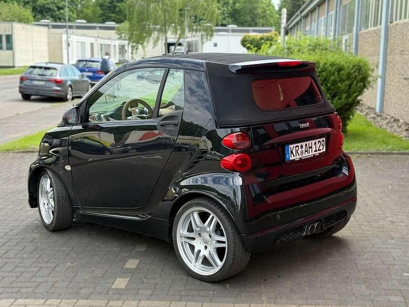 Gebraucht Smart ForTwo Cabrio Brabus 84 PS (61 kW) 2007 Tridionzelle schwarz Cabrio
