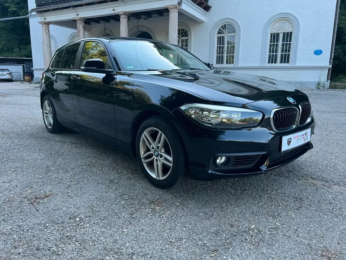 Gebraucht BMW 118 Advantage 150 PS (110 kW) 2015 Schwarz Kleinwagen