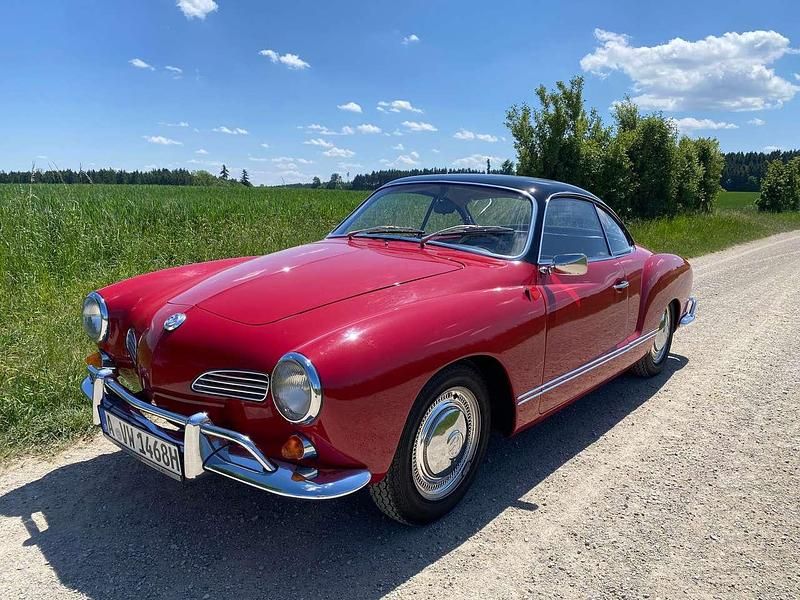 Rot Gebraucht 1968 VW Karmann Ghia Classicline Coupé | 26.000 € - Bild 1/4