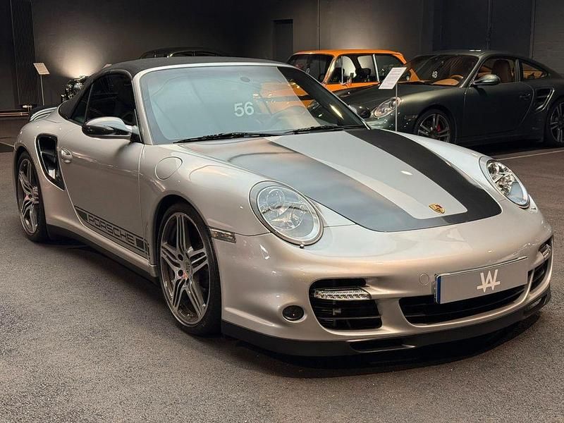 Silber Gebraucht 2007 Porsche 997 Turbo Cabrio | 99.900 € - Bild 1/4