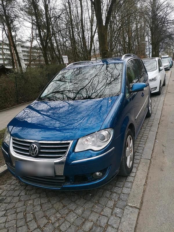 Gebraucht VW Touran Highline 170 PS (125 kW) 2007 Grün Van / Kleinbus