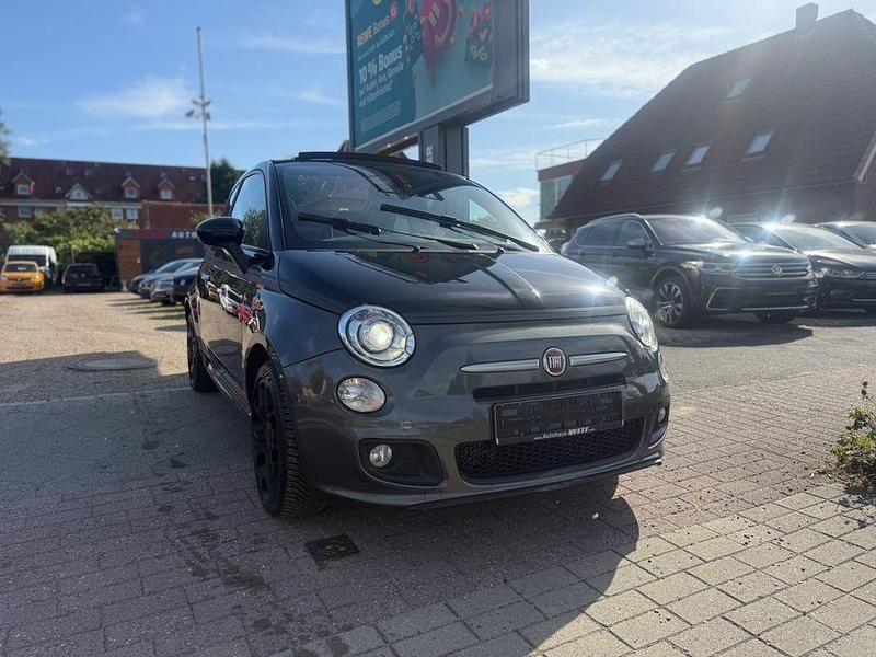 Schwarz Gebraucht 2015 Fiat 500S S Cabrio | 8.990 € (Teuer) - Bild 1/4