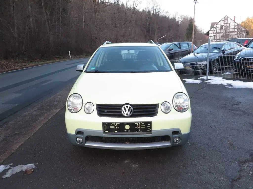 Brugt VW Polo Cross 75 HK (55 kW) 2005 Gul Hatchback
