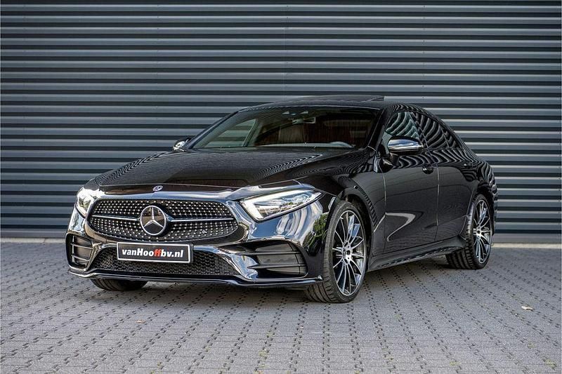 Schwarz Gebraucht 2018 Mercedes CLS350 AMG line Limousine | 38.500 € (Superpreis) - Bild 1/4