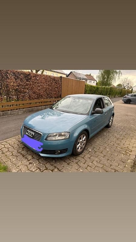 Second-hand Audi A3 105 CP (77 kW) 2008 Albastru Hatchback