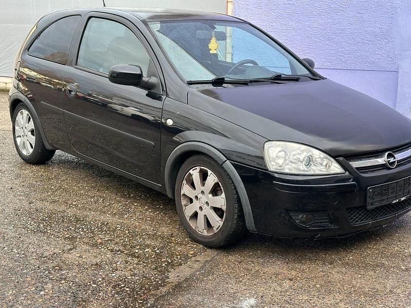 Schwarz Gebraucht 2005 Opel Corsa Kleinwagen | 998 € (Guter Preis) - Bild 1/4