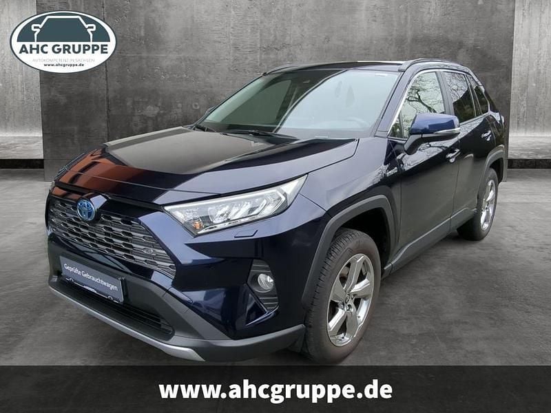 Gebraucht Toyota RAV4 Hybrid Team 218 PS (160 kW) 2021 Blau SUV