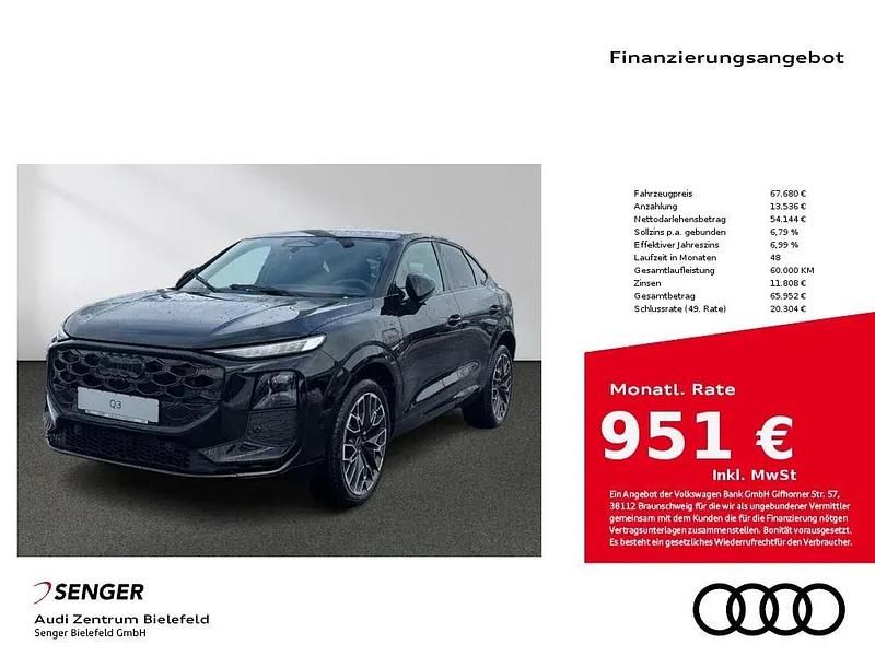 Mythosschwarz Neu 2026 Audi Q3 Sportback Sport SUV | 67.680 € (Teuer) - Bild 1/1