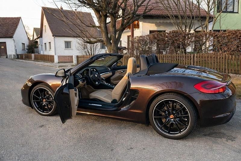 Gebraucht Porsche Boxster 265 PS (194 kW) 2014 Braun Cabrio
