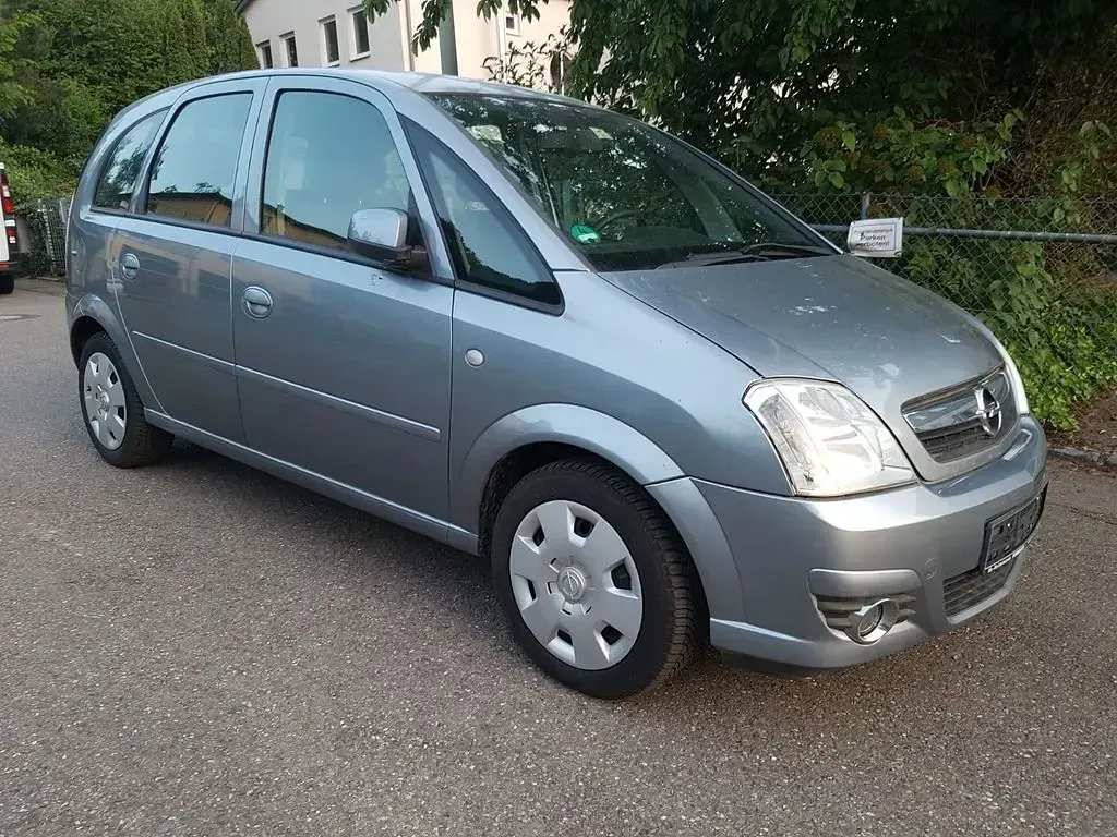 Gebraucht Opel Meriva Edition 105 PS (77 kW) 2006 Silber Van / Kleinbus