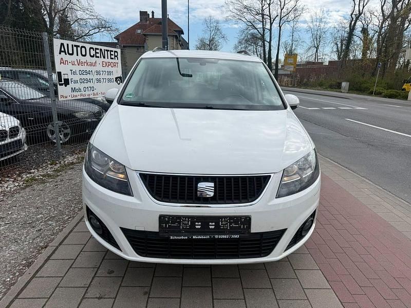 Gebraucht Seat Alhambra Style 150 PS (110 kW) 2012 Weiß Van / Kleinbus