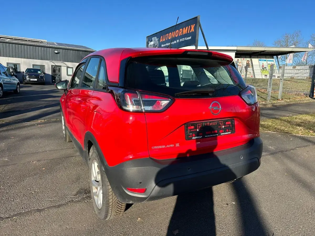 Gebraucht Opel Crossland Edition 110 PS (80 kW) 2018 Rot SUV