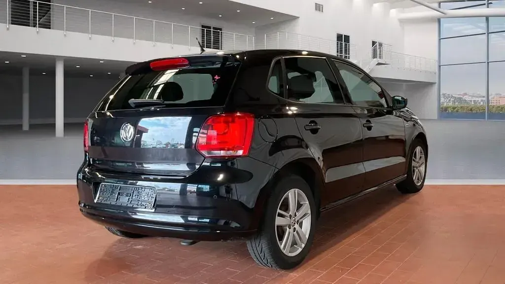 Gebraucht VW Polo Match 69 PS (50 kW) 2012 Schwarz Kleinwagen
