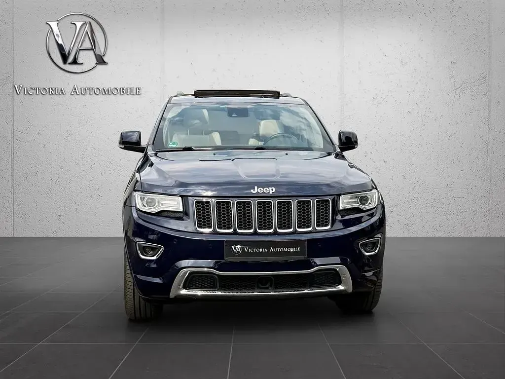 Gebraucht Jeep Grand Cherokee Overland 250 PS (183 kW) 2015 Blau SUV