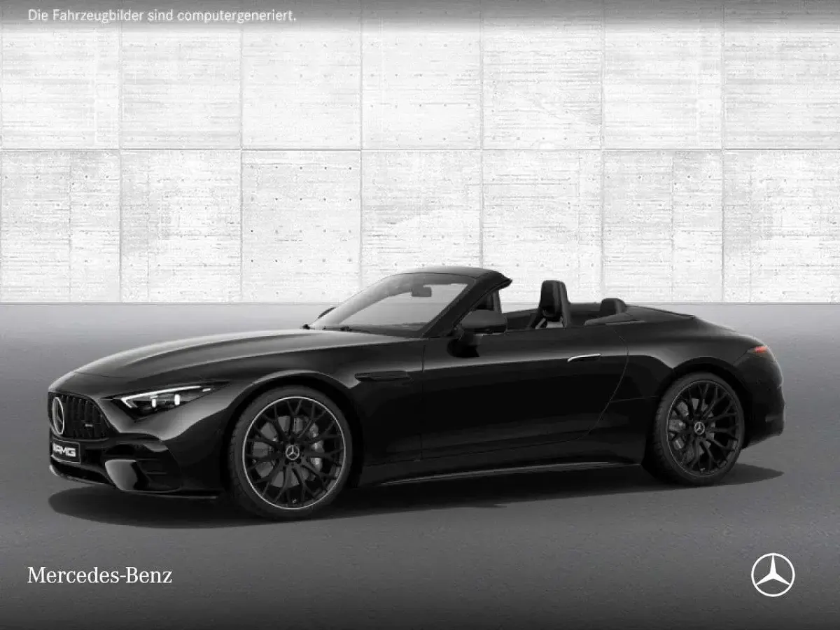 Gebraucht Mercedes SL43 AMG AMG 421 PS (309 kW) 2026 Schwarz Cabrio