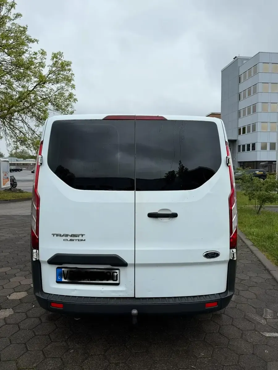 Gebraucht Ford Transit Custom 100 PS (73 kW) 2013 Weiß Van / Kleinbus