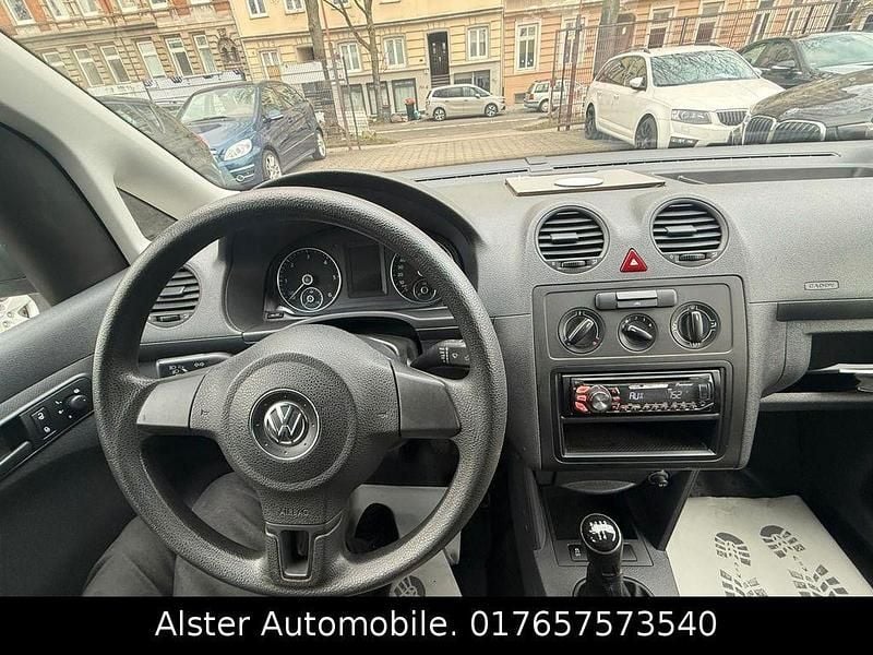 Gebraucht VW Caddy 75 PS (55 kW) 2014 Weiß Van / Kleinbus