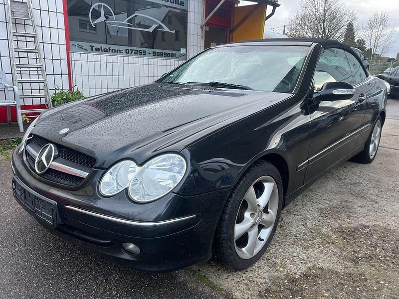 Schwarz Gebraucht 2004 Mercedes CLK200 Elegance Cabrio | 3.990 € (Guter Preis) - Bild 1/4