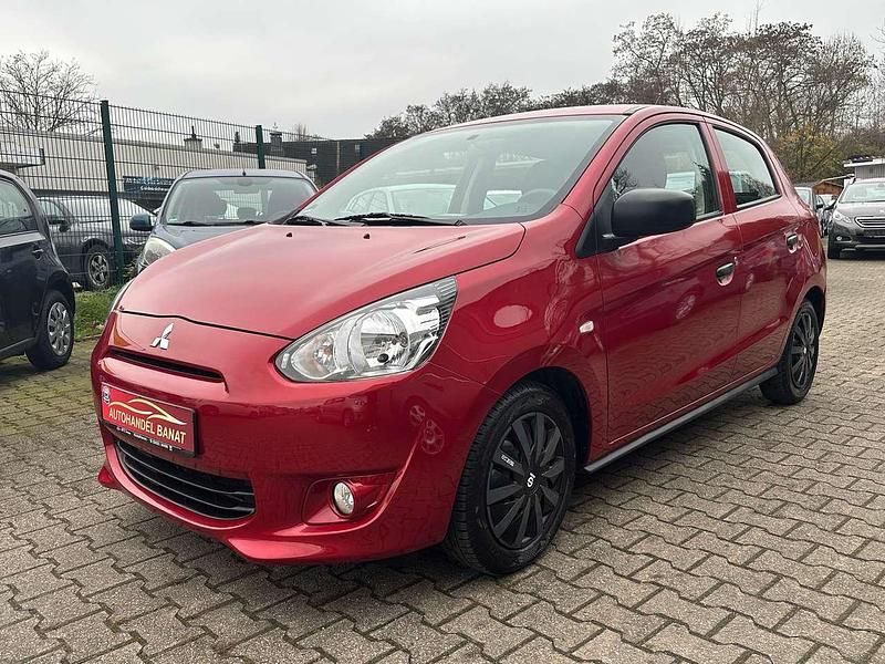 Gebraucht Mitsubishi Space Star Classic Collection 71 PS (52 kW) 2014 Amarenarot (m) Kleinwagen