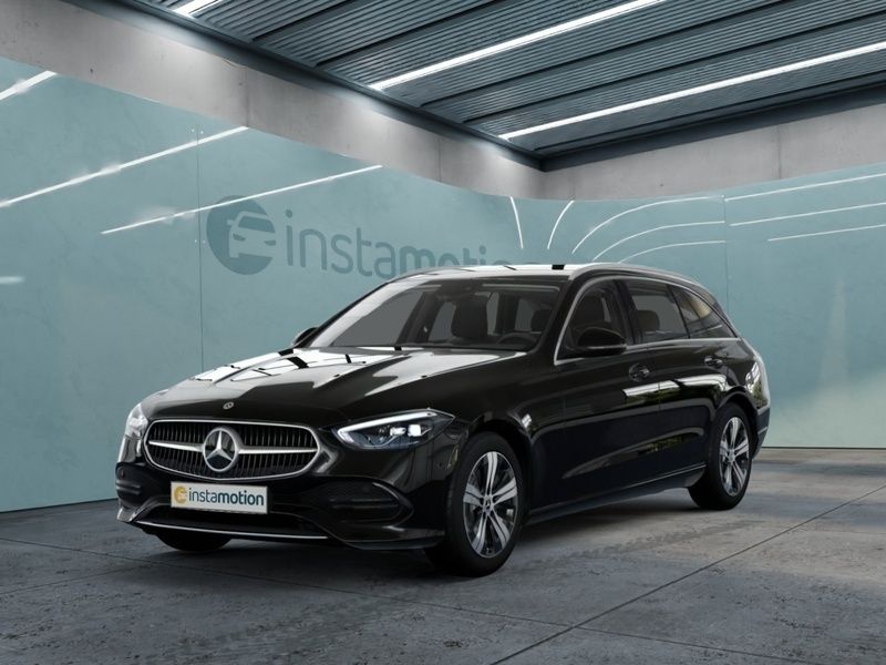 Schwarz Gebraucht 2024 Mercedes C220 Kombi | 41.224 € (Fairer Preis) - Bild 1/4