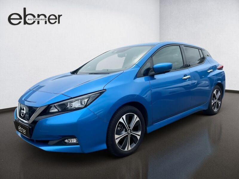 Gebraucht Nissan Leaf Tekna 110 kW (150 PS) 2021 Blau Kleinwagen