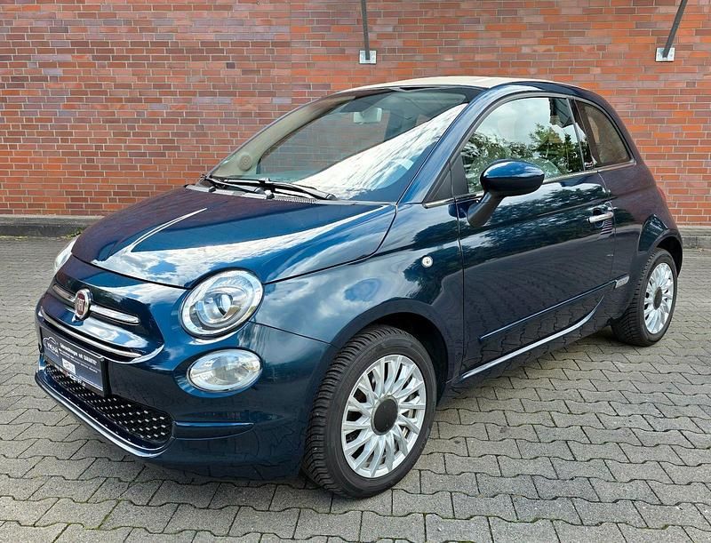 Blau Gebraucht 2019 Fiat 500C Cabrio | 9.990 € (Guter Preis) - Bild 1/4