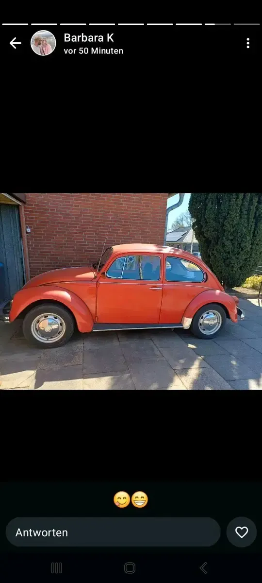Gebraucht VW Käfer 34 PS (25 kW) 1985 Rot Kleinwagen