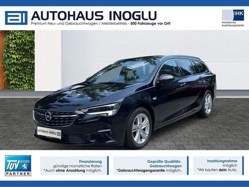 Schwarz onyx schwarz (metallic) Gebraucht 2021 Opel Insignia Elegance Kombi | 18.432 € (Guter Preis) - Bild 1/4